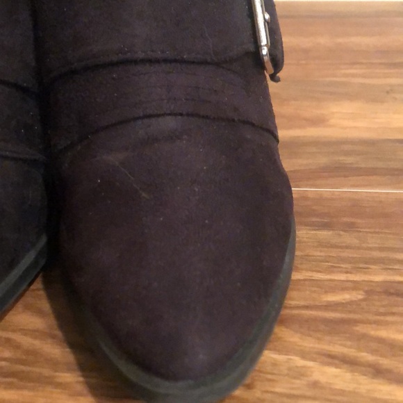 SODA suede look black ankle boot. Size 8 - Picture 8 of 8